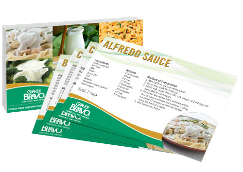 recipe cards