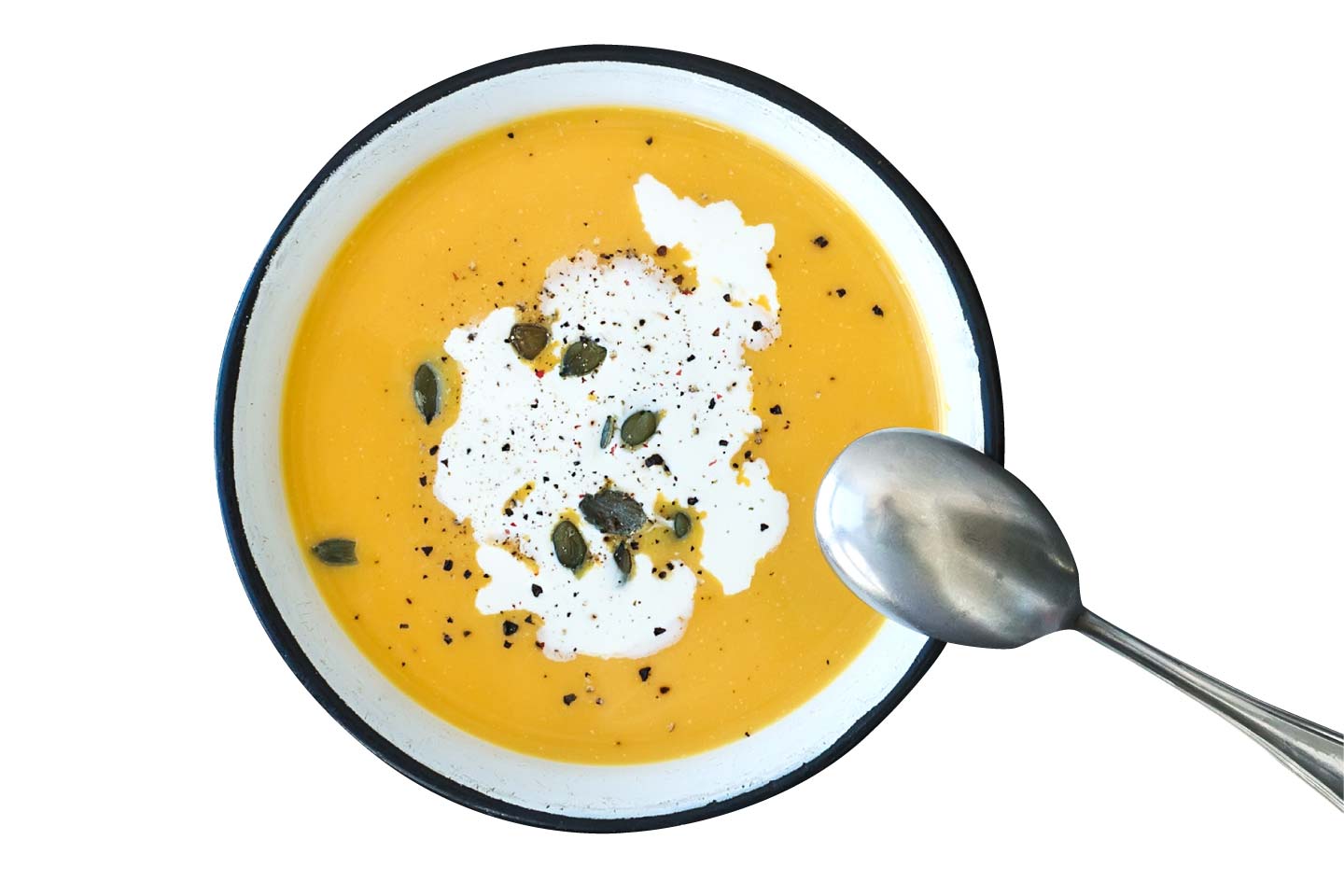 Creamy squash soup