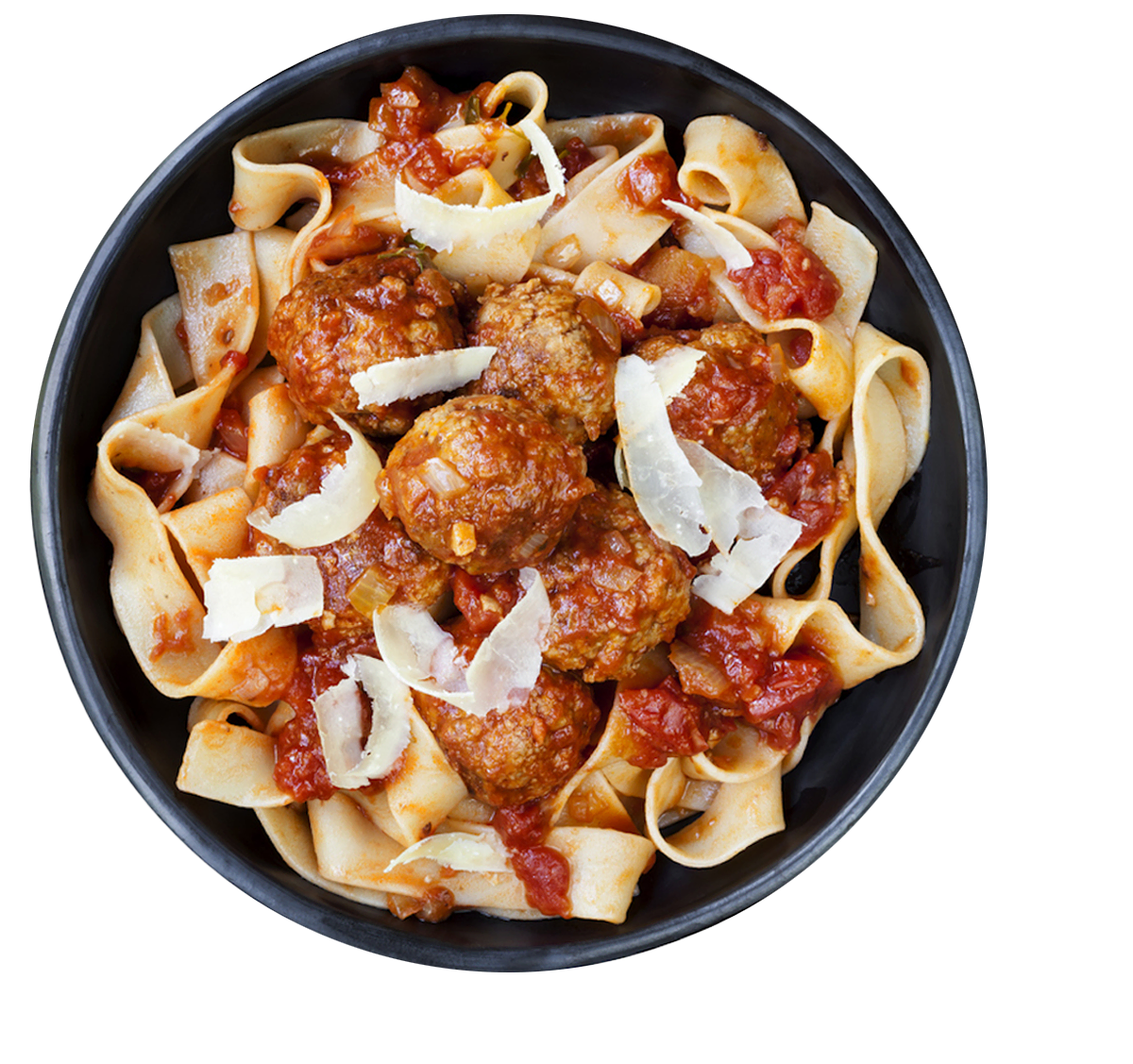 spaghetti and meatballs