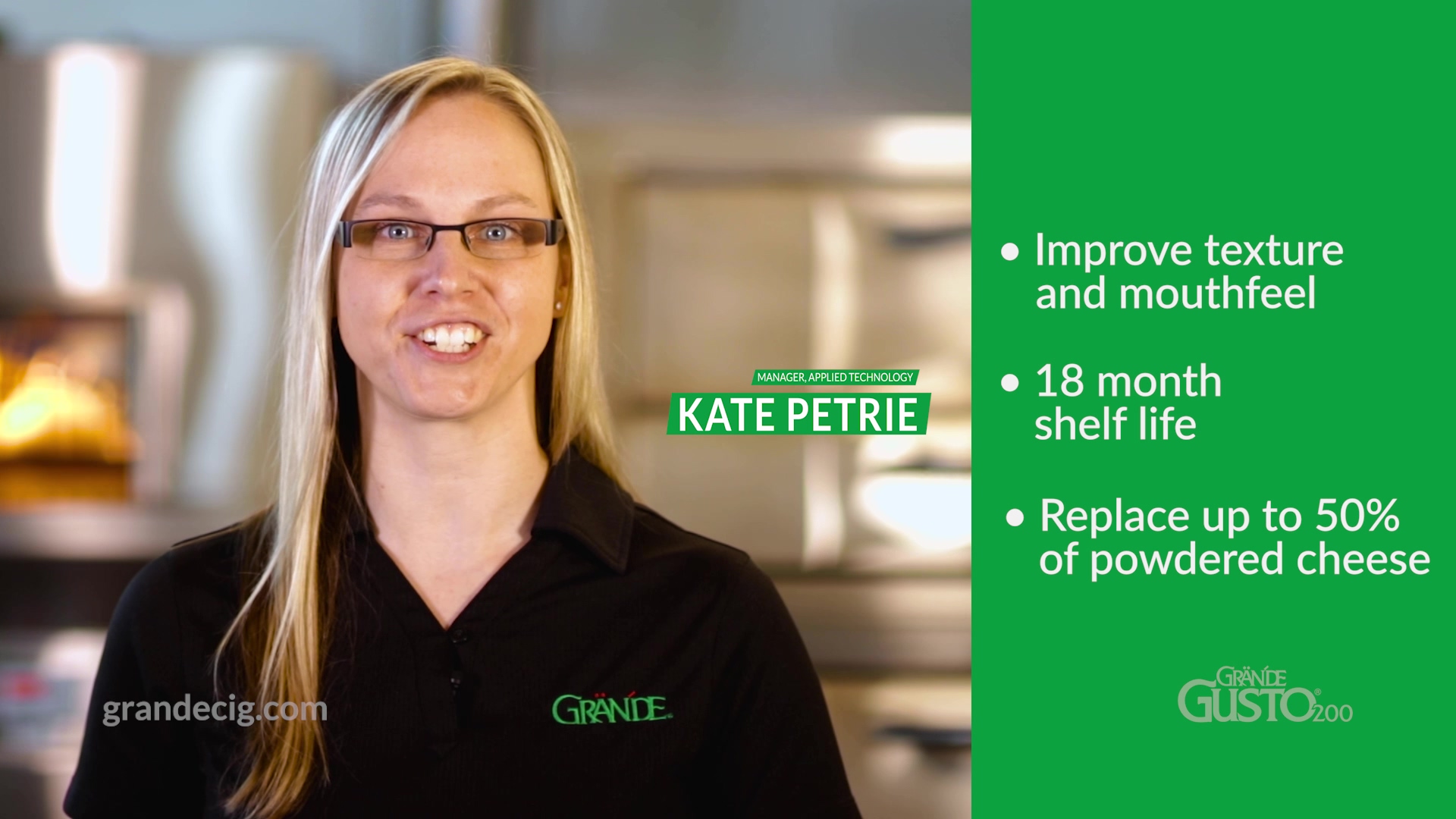 Kate Petrie, food scientist