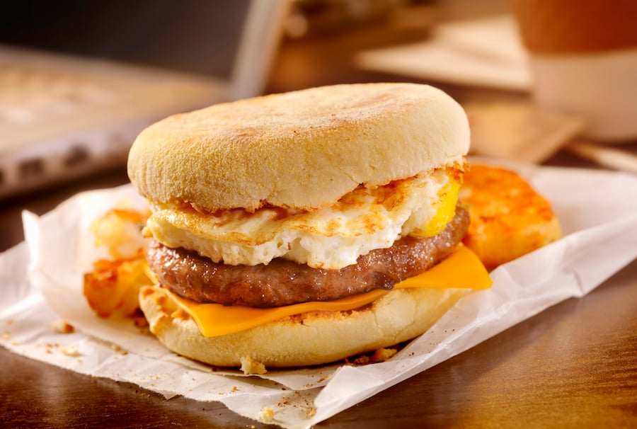 sausage-breakfast-sandwich